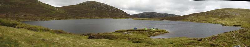 Camping around the loch - we were not alone