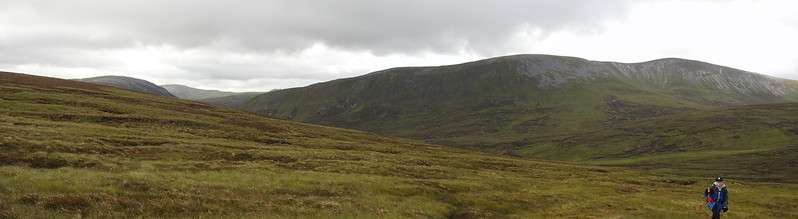 View looking back at Beinn Lutharn Mhòr