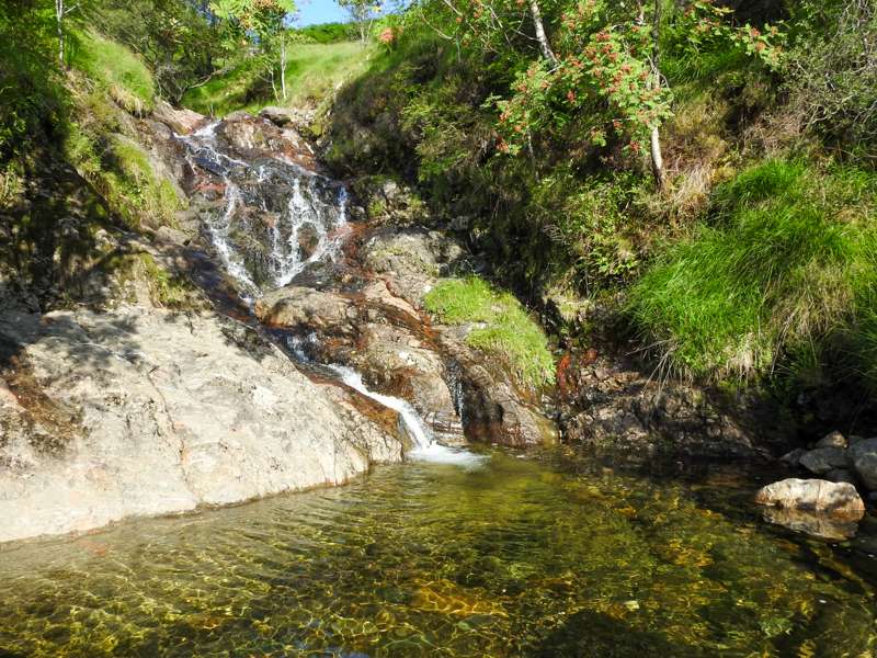 Nice spot to take a wee dip if you're getting too warm