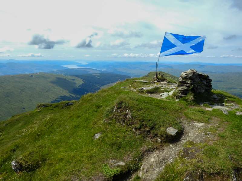 Summit of Beinn Bhuidhe