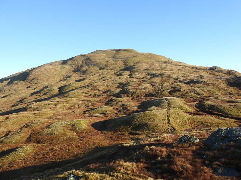 On route to Beinn Challuim Summit